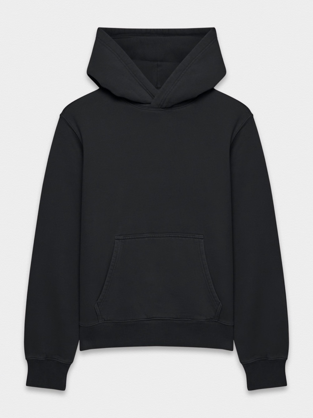 Aritzia Sweatfleece Black Perfect Fit Hoodie (Size M)